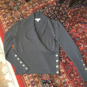 St. John Sport Charcoal Sweater